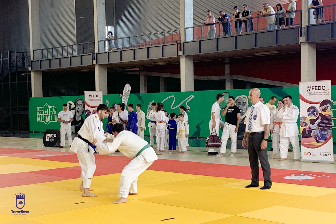 Tomelloso se corona como capital nacional del judo inclusivo 1 Tomelloso reúne a destacados deportistas de ámbito nacional en una gran cita de judo adaptado e inclusivo