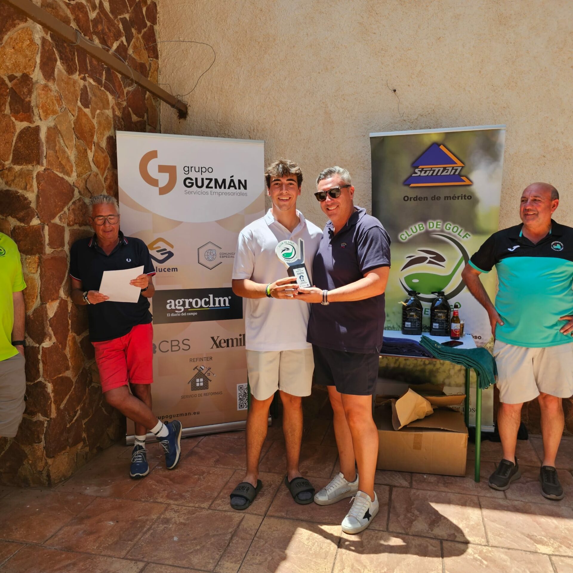 Gonzalo Rodríguez firma una gran victoria en el Torneo Grupo Guzmán con 65 golpes