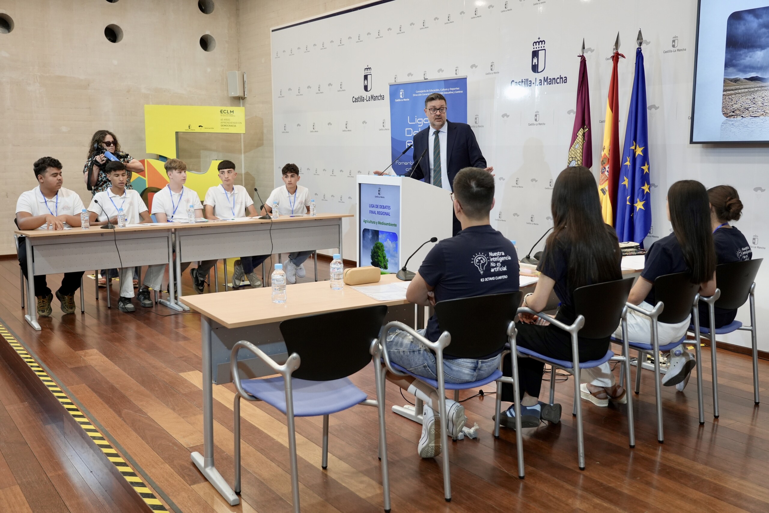 Un total de 355 alumnos de Castilla-La Mancha participan en la primera edición de la Liga de Debate Escolar 3 Un total de 355 alumnos de Castilla-La Mancha participan en la primera edición de la Liga de Debate Escolar