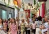 Villacañas celebra el Corpus con una vistosa procesión vespertina por las calles engalanadas para la ocasión Villacañas celebra el Corpus con una vistosa procesión vespertina por las calles engalanadas para la ocasión