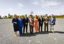 Valverde asegura que es un privilegio para la provincia contar en Almagro con una de las bases de helicópteros operativas más importantes de Europa Valverde asegura que es un privilegio para la provincia contar en Almagro con una de las bases de helicópteros operativas más importantes de Europa