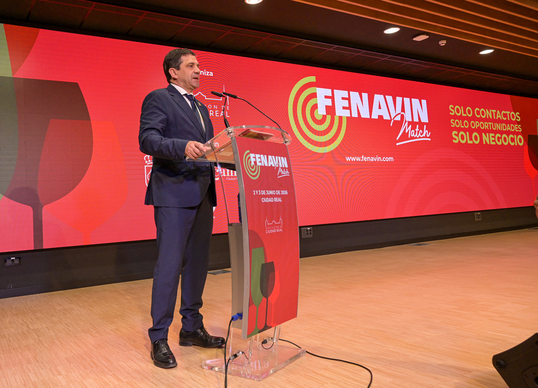 Valverde espera que el sector perciba en FENAVIN Match “el afecto de la principal tierra del vino de Europa” y que se sienta como en casa en la gran feria del vino español 7 Valverde espera que el sector perciba en FENAVIN Match “el afecto de la principal tierra del vino de Europa” y que se sienta como en casa en la gran feria del vino español