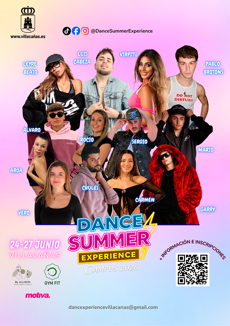 Villacañas acoge del 24 al 27 de junio un campus de baile urbano pionero en la zona