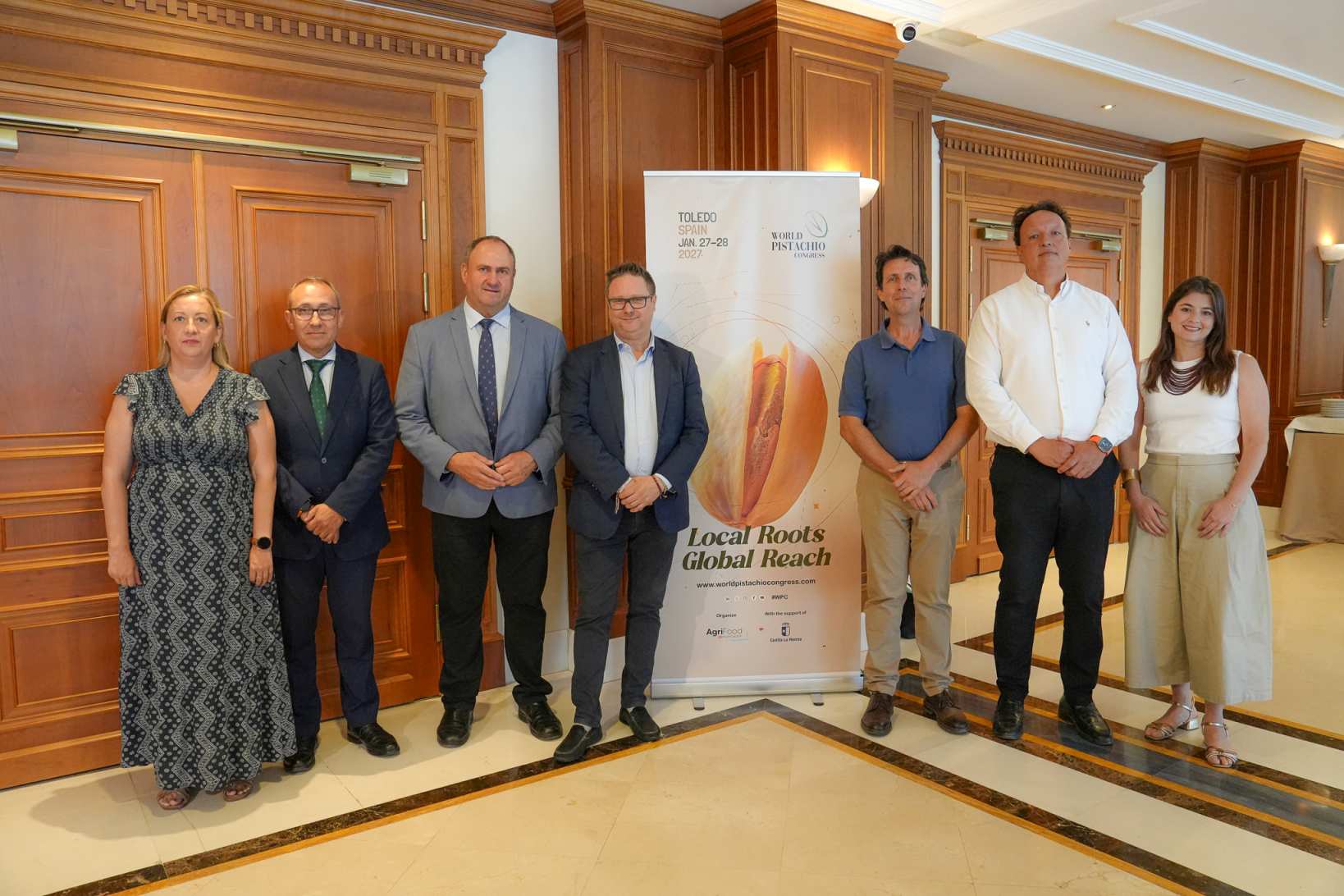 El World Pistachio Congress presenta oficialmente su primera edición en Toledo