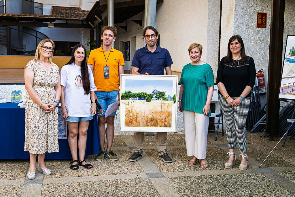 El X Certamen Nacional de Pintura Rápida “Yelmo de Mambrino” reúne a 21 artistas y consolida su prestigio nacional 6 yelmodemambrino 7