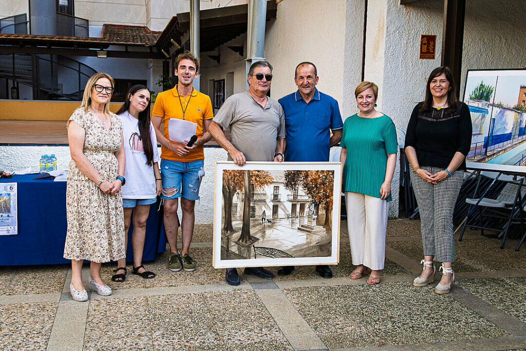 El X Certamen Nacional de Pintura Rápida “Yelmo de Mambrino” reúne a 21 artistas y consolida su prestigio nacional 5 yelmodemambrino 8