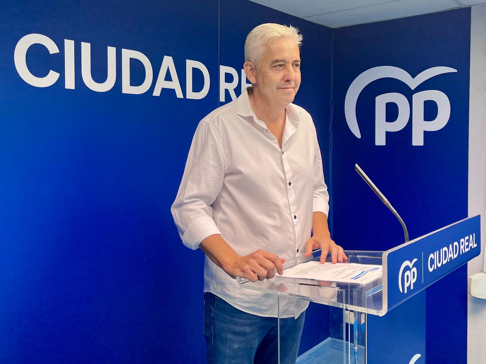 Belda denuncia que la falta de Presupuestos Generales del Estado agrava el abandono de Ciudad Real y mantiene paralizadas infraestructuras estratégicas