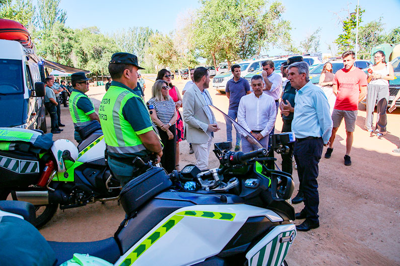 La Guardia Civil blinda Las Lagunas de Ruidera ante la llegada de hasta 20.000 visitantes