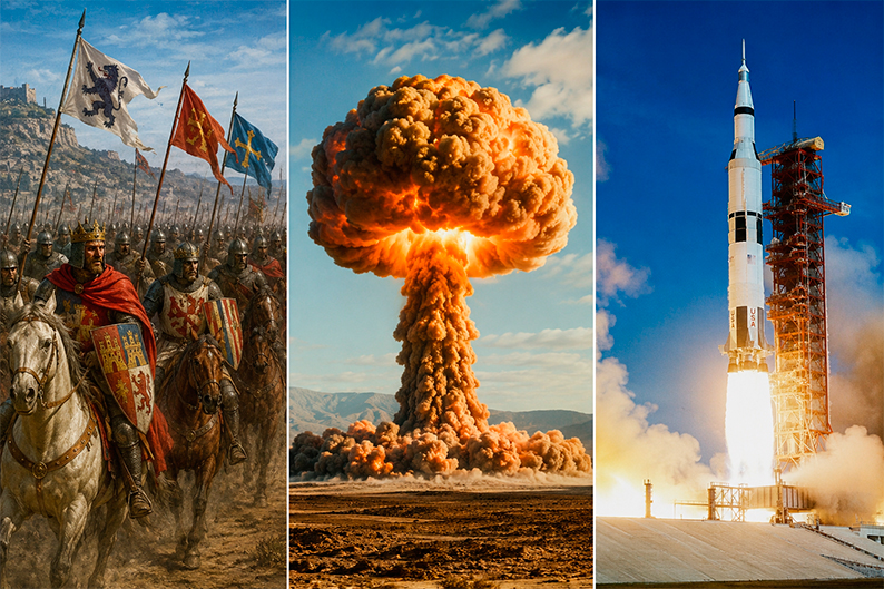 Del campo de batalla a la Luna: las tres efemérides más destacadas del 16 de julio