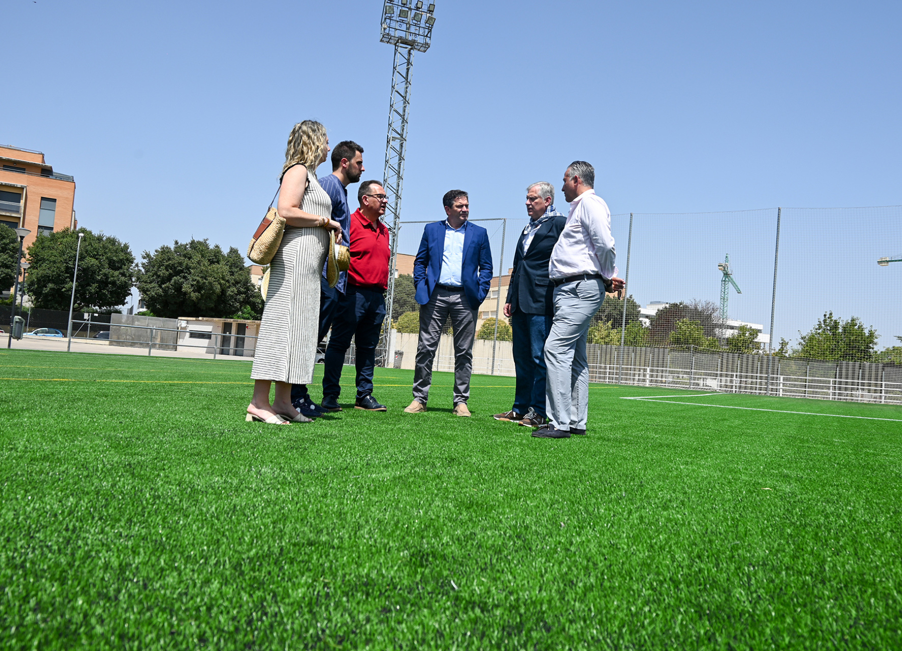 El Ayuntamiento de Ciudad Real mejora la Ciudad Deportiva Sur con un césped artificial de última generación gracias a la colaboración de la Diputación provincial 1 El Ayuntamiento de Ciudad Real mejora la Ciudad Deportiva Sur con un césped artificial de última generación gracias a la colaboración de la Diputación provincial