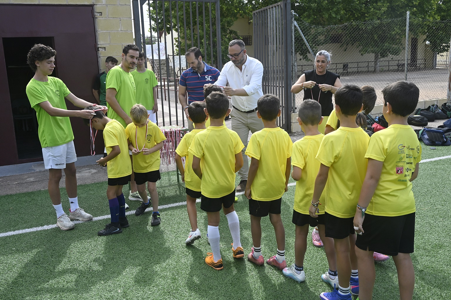El Campus de Fútbol de Tomelloso cierra su primer turno con la participación de 130 niños 2 El Campus de Fútbol cierra su primer turno con la participación de 130 niños