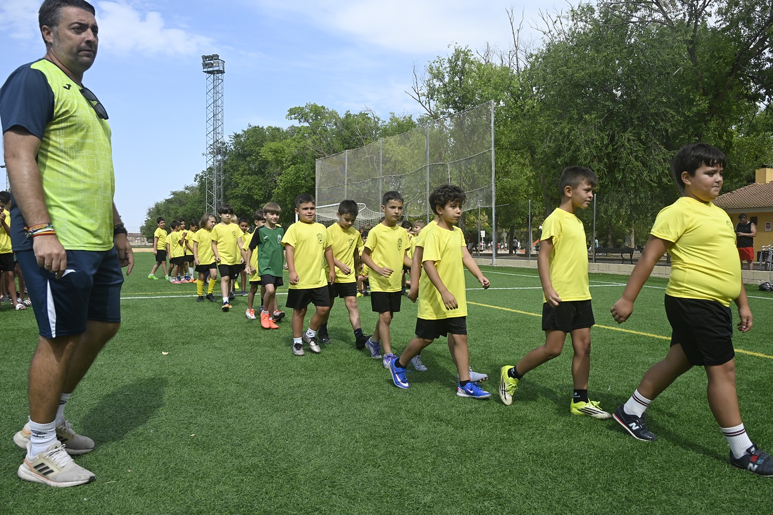 El Campus de Fútbol de Tomelloso cierra su primer turno con la participación de 130 niños 1 El Campus de Fútbol cierra su primer turno con la participación de 130 niños