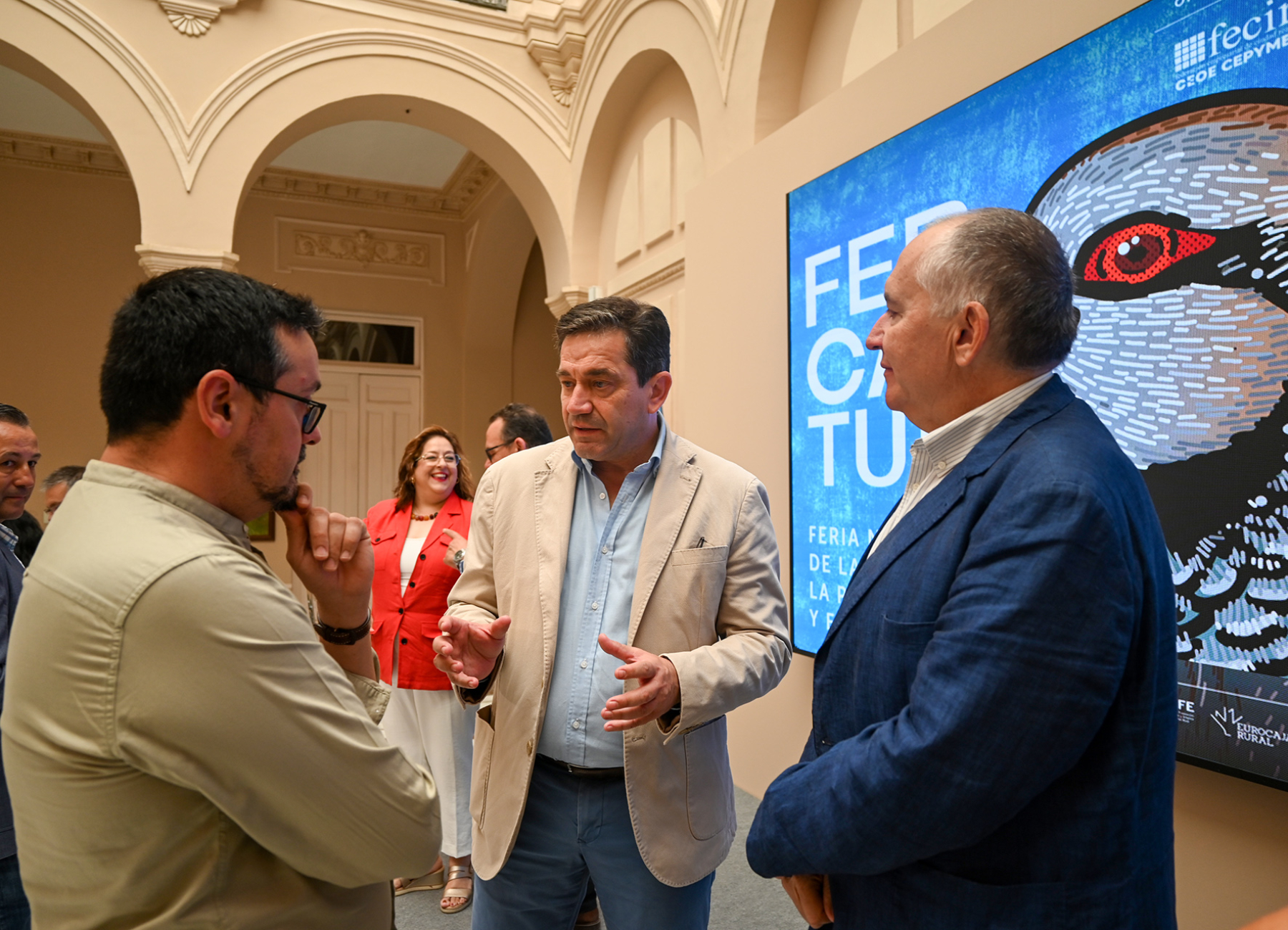 El presidente de la Diputación anuncia en la presentación de FERCATUR que para octubre estará listo el proyecto definitivo del Museo de la Caza y la Naturaleza 4 El presidente de la Diputación anuncia en la presentación de FERCATUR que para octubre estará listo el proyecto definitivo del Museo de la Caza y la Naturaleza