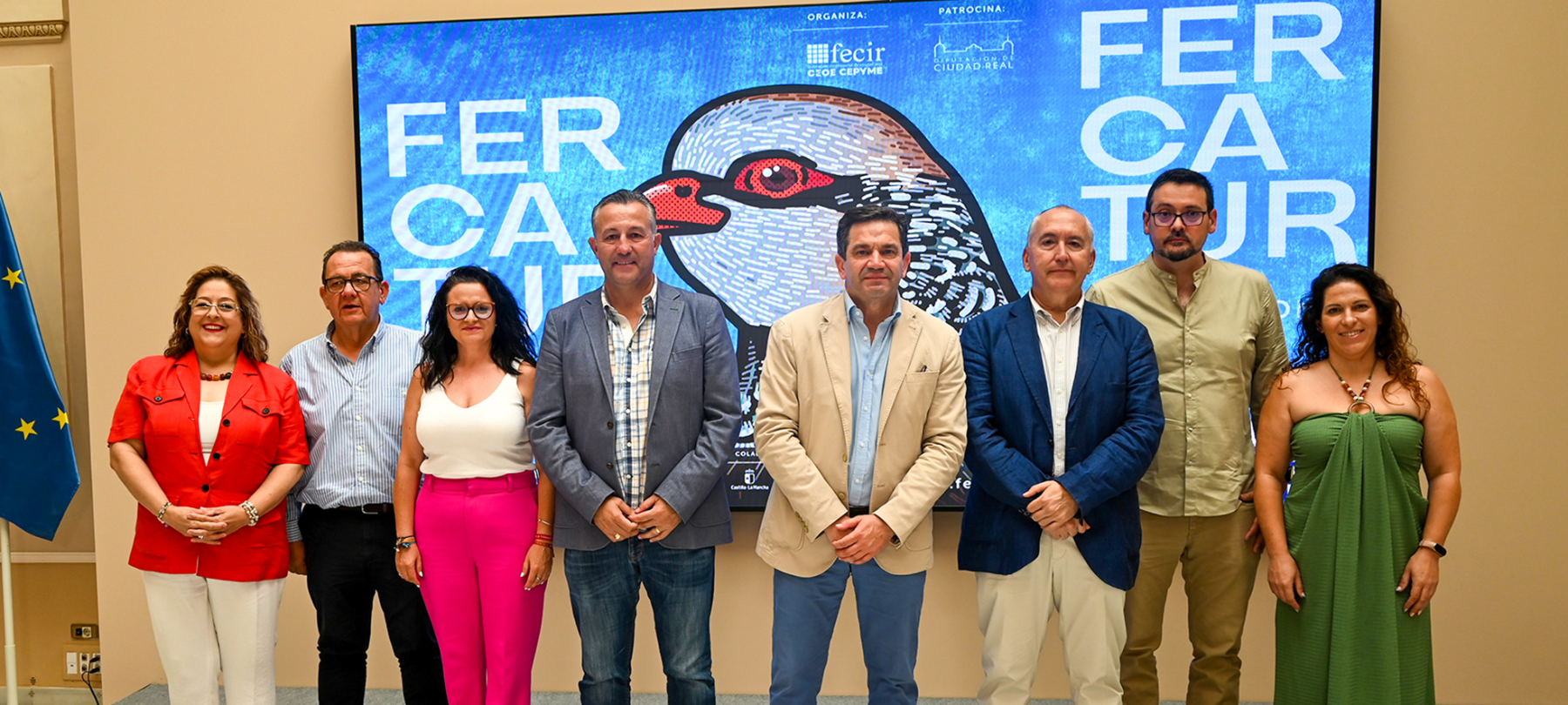 El presidente de la Diputación anuncia en la presentación de FERCATUR que para octubre estará listo el proyecto definitivo del Museo de la Caza y la Naturaleza
