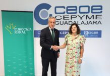 Eurocaja Rural y CEOE-CEPYME Guadalajara renuevan su alianza para respaldar a empresarios y autónomos Eurocaja Rural y CEOE-CEPYME Guadalajara renuevan su alianza para respaldar a empresarios y autónomos