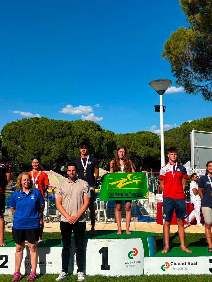 Siete podios para la natación tomellosera en el Campeonato Regional Infantil, Júnior y Absoluto de Verano 7 excelentes resultados club natacion tomelloso en ciudad real 3