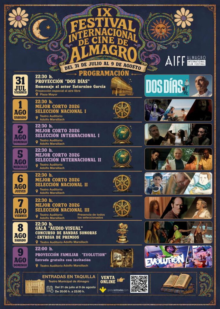 El Festival Internacional de Cine de Almagro desvela la programación de su novena edición 1 festivalcineprogramacion 2