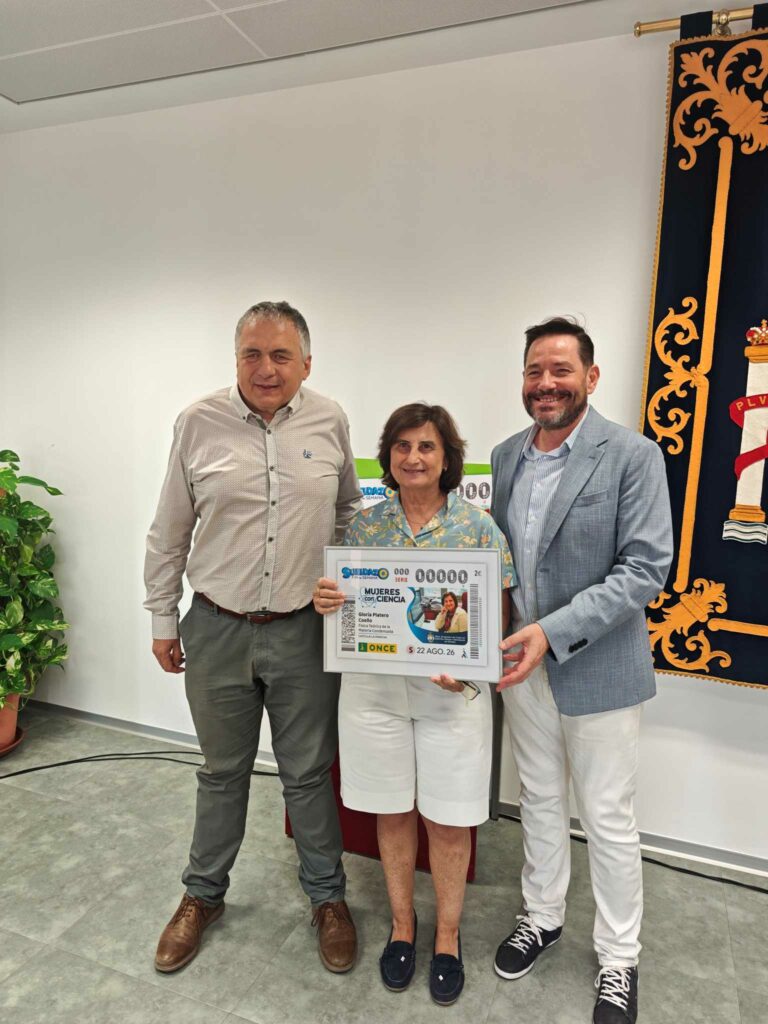 La física ciudadrealeña Gloria Platero Coello protagoniza un cupón de la ONCE en la serie ‘Mujeres con Ciencia’ 2 gloriaplatero 3