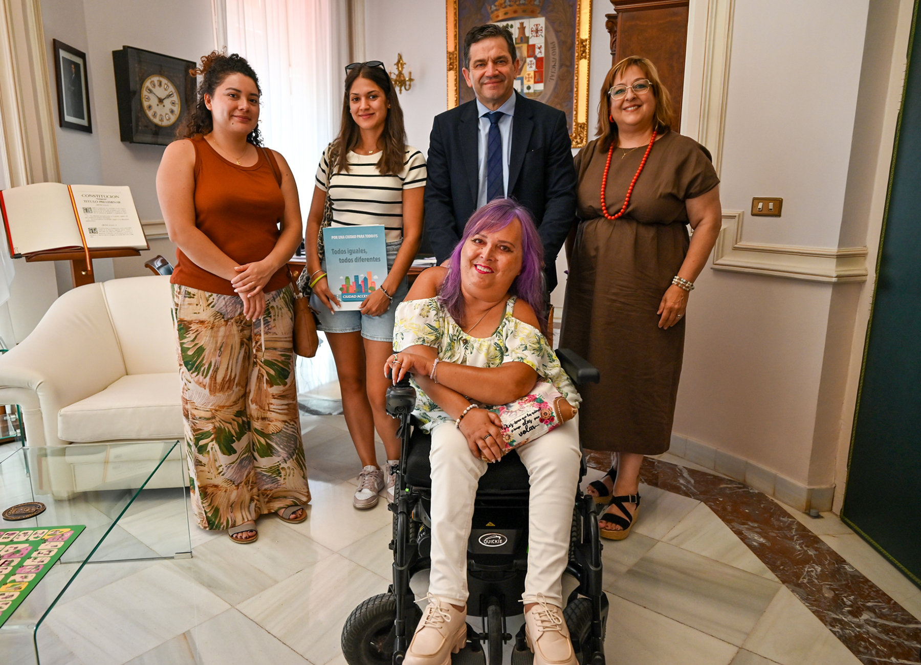 La Diputación aumenta su compromiso con la accesibilidad ampliando a varios municipios el proyecto “Ciudad Accesible” 1 La Diputación aumenta su compromiso con la accesibilidad ampliando a varios municipios de la provincia el proyecto socioeducativo e inclusivo de la asociación “Ciudad Accesible” basado en el tradicional juego de la oca