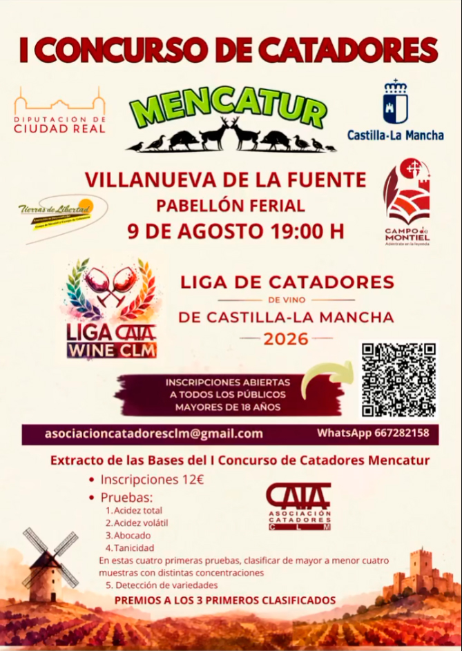 La Liga Cata WINE CLM arranca el próximo domingo en Bodegas Símbolo y tiene una nueva cita en Mencatur 1 ligacatadoresvinoclm