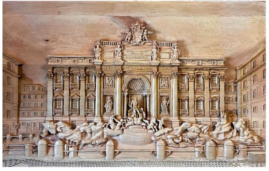 Mariano Carretero: la nobleza del arte tallado en madera, en el salón de los espejos del Casino de Tomelloso 1 Mariano Carretero: la nobleza del arte tallado en madera, en el salón de los espejos del Casino de Tomelloso