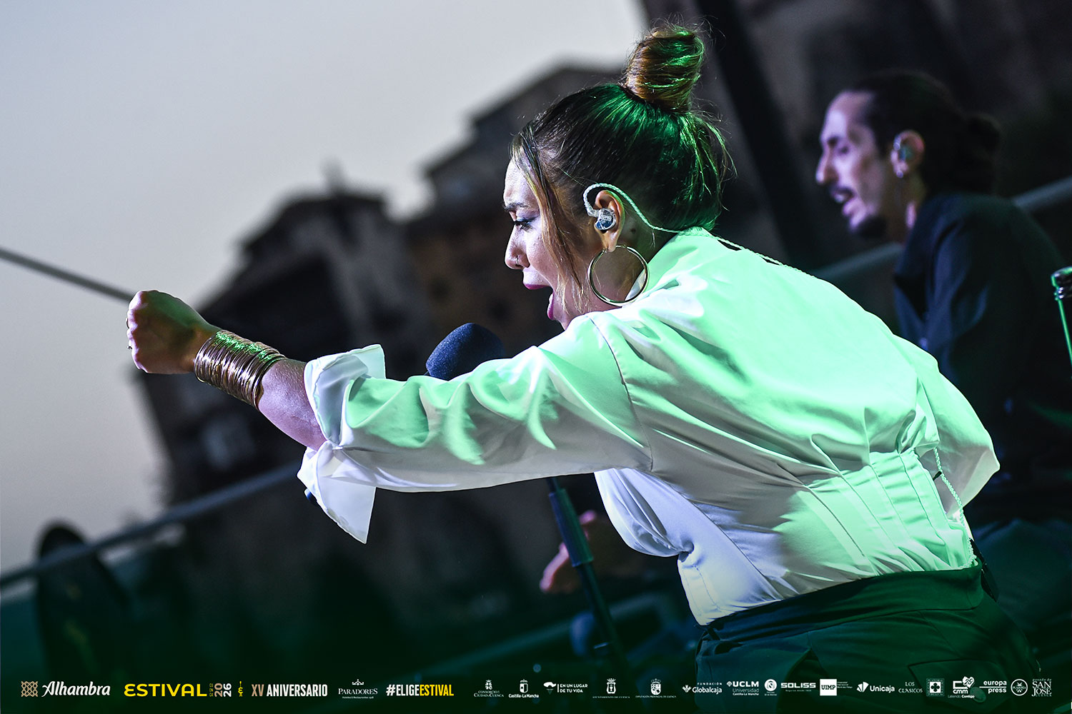 María Terremoto llena de duende el parador de cuenca en una gran noche de flamenco en estival