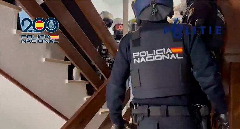 Intervenidos 947 kilos de MDMA en la mayor aprehensión de esta sustancia en Europa
