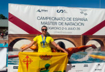 Nuria Moya lleva a Tomelloso al podio nacional con una plata en el Campeonato de España Máster de natación Nuria Moya lleva a Tomelloso al podio nacional con una plata en el Campeonato de España Máster de natación