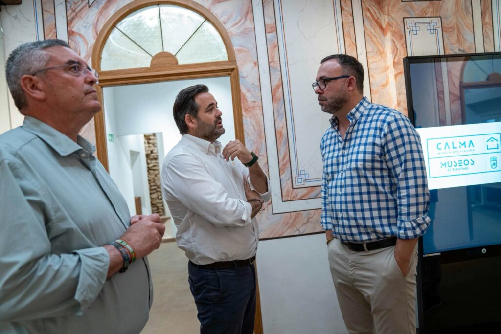 Paco Núñez destaca CALMA como un futuro referente cultural para Tomelloso y Castilla-La Mancha 1 paconunez visita calma 5