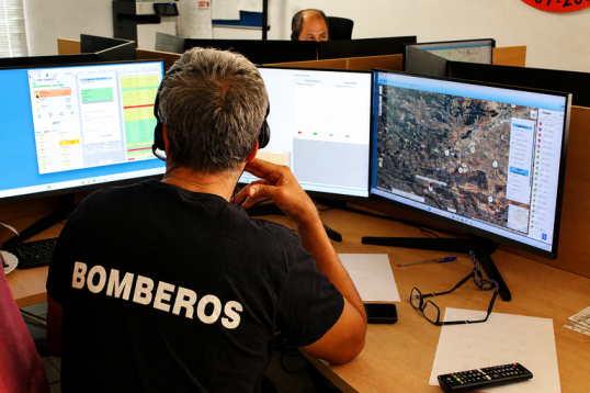 El Consorcio SCIS implanta un sistema de pantallas de geoposicionamiento para agilizar la respuesta a las emergencias 4 pantallasgeoposicionamiento 1