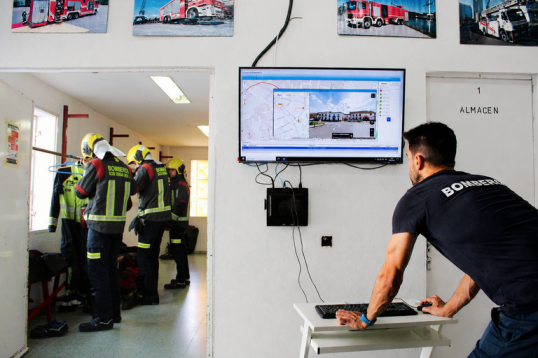 El Consorcio SCIS implanta un sistema de pantallas de geoposicionamiento para agilizar la respuesta a las emergencias 2 pantallasgeoposicionamiento 3 1