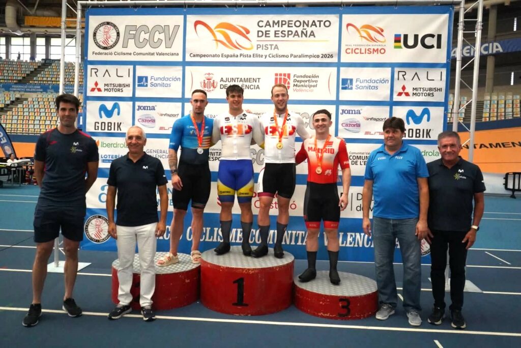 Pepe Moreno se proclama doble campeón de España en Velocidad y Keirin 2 pepemorenodoblecampeonespana 4