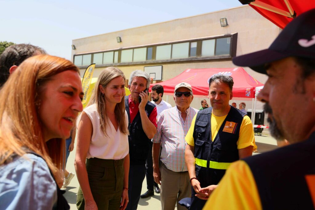 El PMA deja Tamajón tras una semana al frente de la coordinación del incendio de La Mierla 7 pma tamajon 8