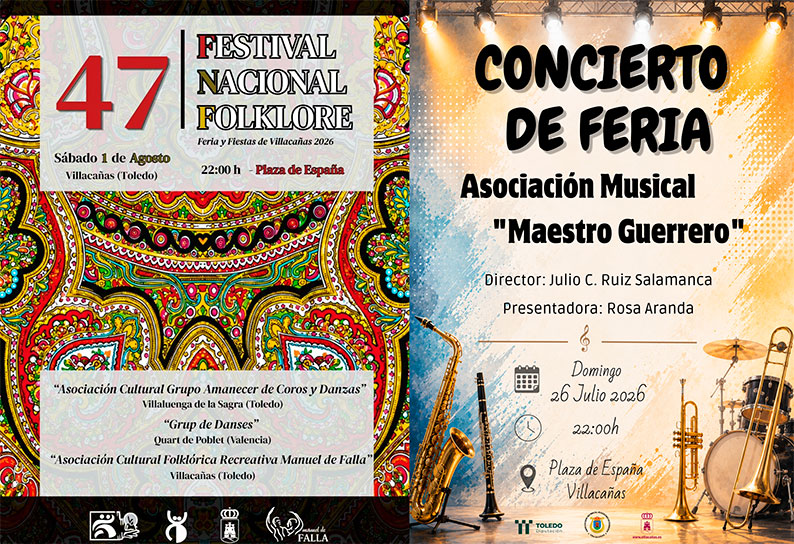 La preferia de Villacañas vive este fin de semana sus primeros grandes eventos culturales y musicales