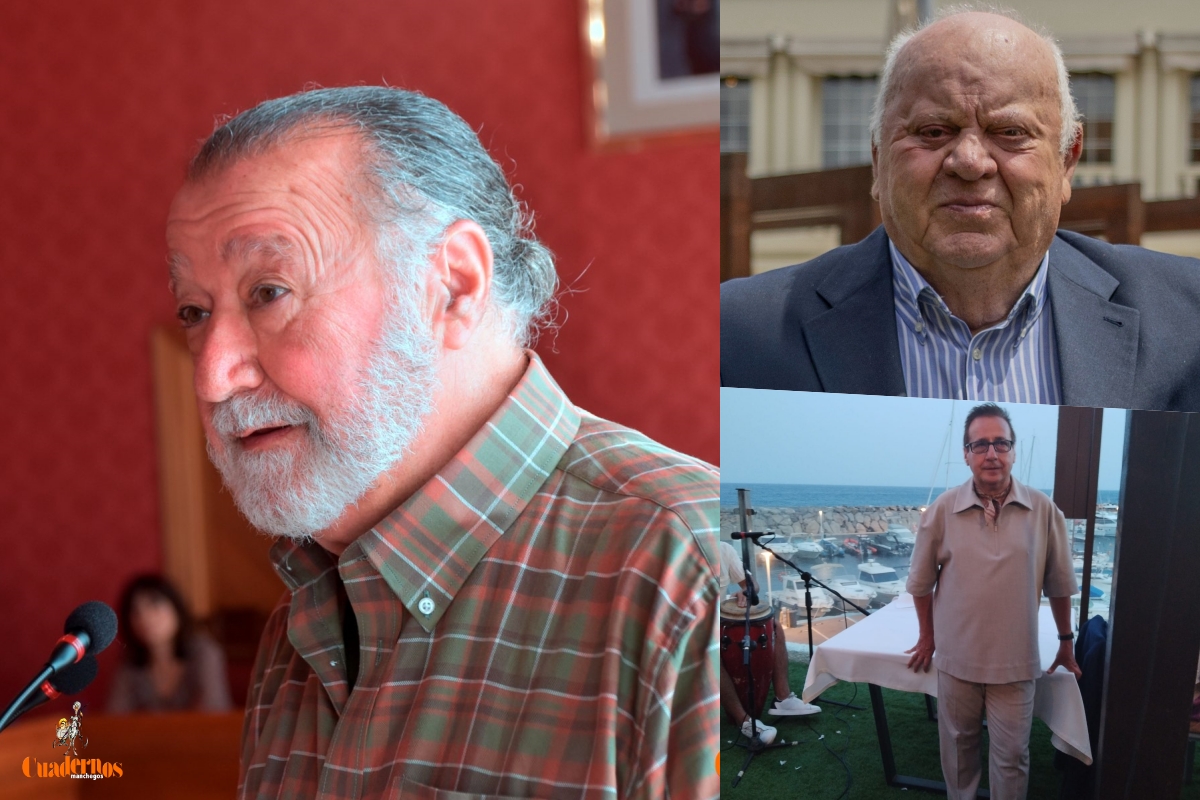 Dionisio Cañas, mantenedor; Félix Godoy, pregonero; y Vicente López, vendimiador en la Feria y Fiestas de Tomelloso 2026