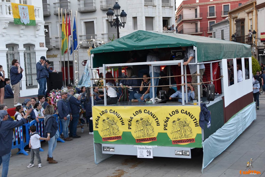 Arrevientaviñedos y Los Canuthi conquistan los primeros premios de las carrozas y remolques engalanados de la Romería de Tomelloso 2026