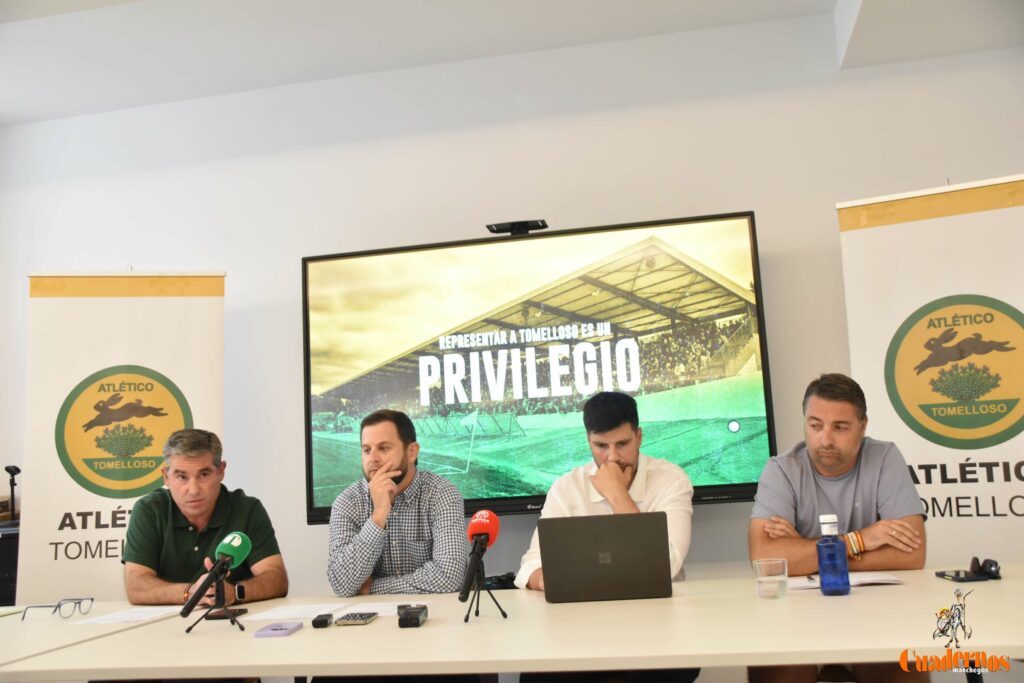 Orgullo, cantera y ambición: el Atlético Tomelloso presenta las bases de su nuevo proyecto 6 presentacion nuevo proyecto atletico tomelloso 04