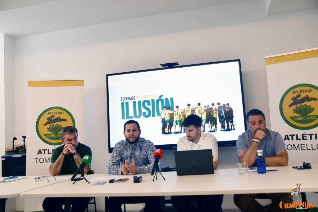 Orgullo, cantera y ambición: el Atlético Tomelloso presenta las bases de su nuevo proyecto 4 presentacion nuevo proyecto atletico tomelloso 06