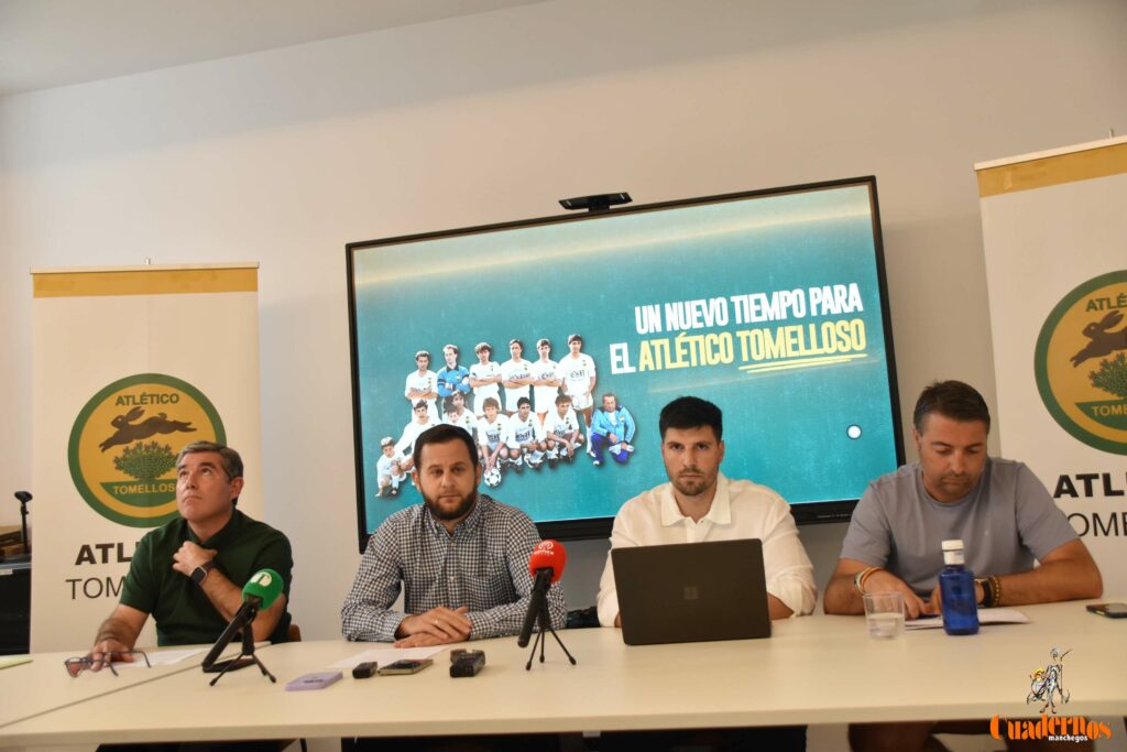 Orgullo, cantera y ambición: el Atlético Tomelloso presenta las bases de su nuevo proyecto 2 presentacion nuevo proyecto atletico tomelloso 08