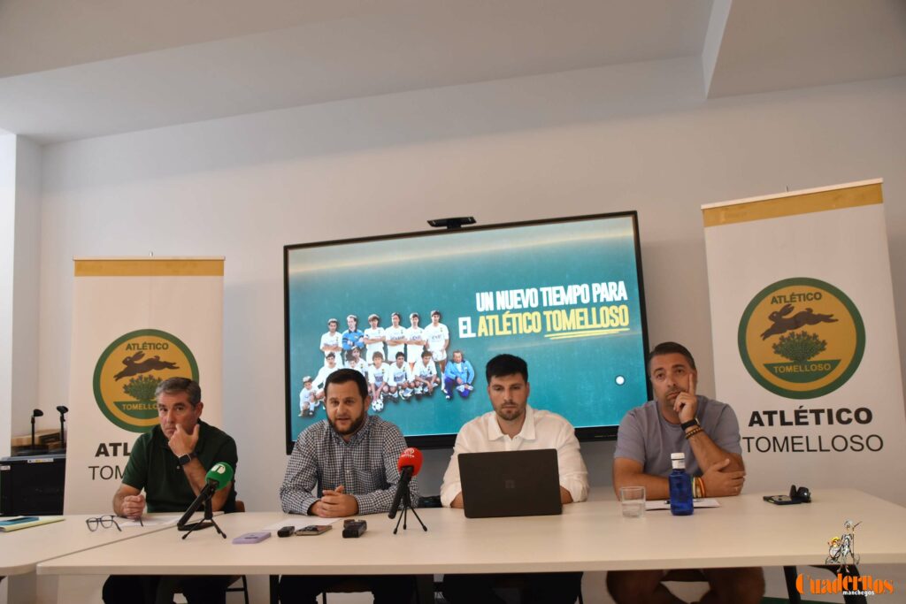 Orgullo, cantera y ambición: el Atlético Tomelloso presenta las bases de su nuevo proyecto 10 presentacion nuevo proyecto atletico tomelloso 10