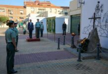 Sabrido anima a la Guardia Civil a seguir trabajando «desde la honradez, lealtad y legalidad” y recuerda a las víctimas del terrorismo Sabrido anima a la Guardia Civil a seguir trabajando "desde la honradez, lealtad y legalidad” y recuerda a las víctimas del terrorismo