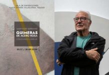 Santiago Serrano expone por primera vez en Villacañas con la muestra «Quimeras de Acero Rosa. Cruzando Líneas» Santiago Serrano expone por primera vez en Villacañas con la muestra "Quimeras de Acero Rosa. Cruzando Líneas"