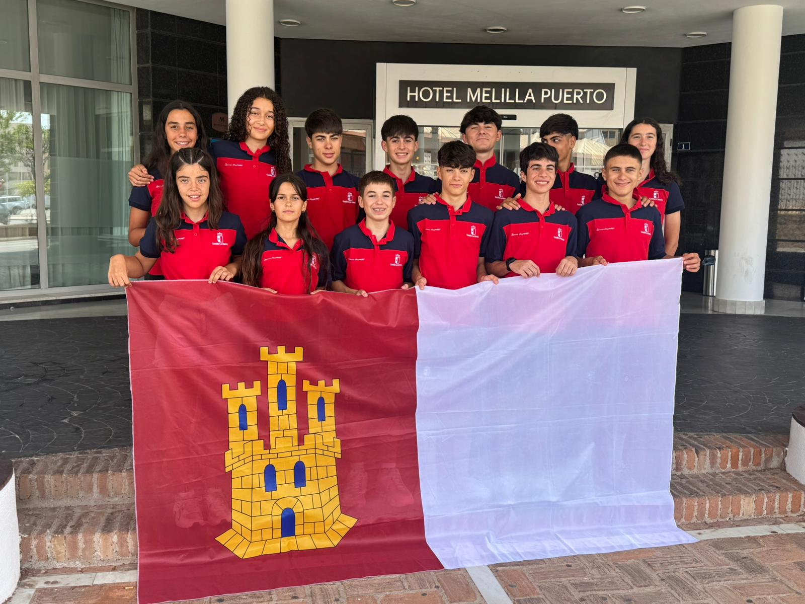La Selección de Castilla-La Mancha completa su paso por el Campeonato de España Escolar BTT de Melilla