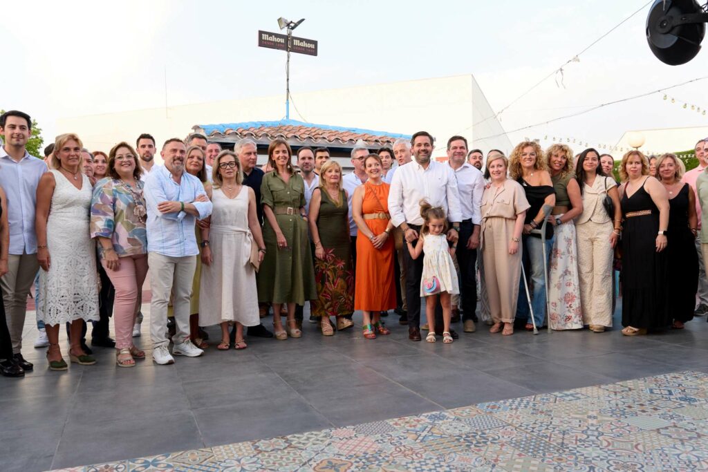 Valverde destaca el papel de los afiliados y reivindica los proyectos del PP para Ciudad Real, Castilla-La Mancha y España 1 valverde cena verano 2