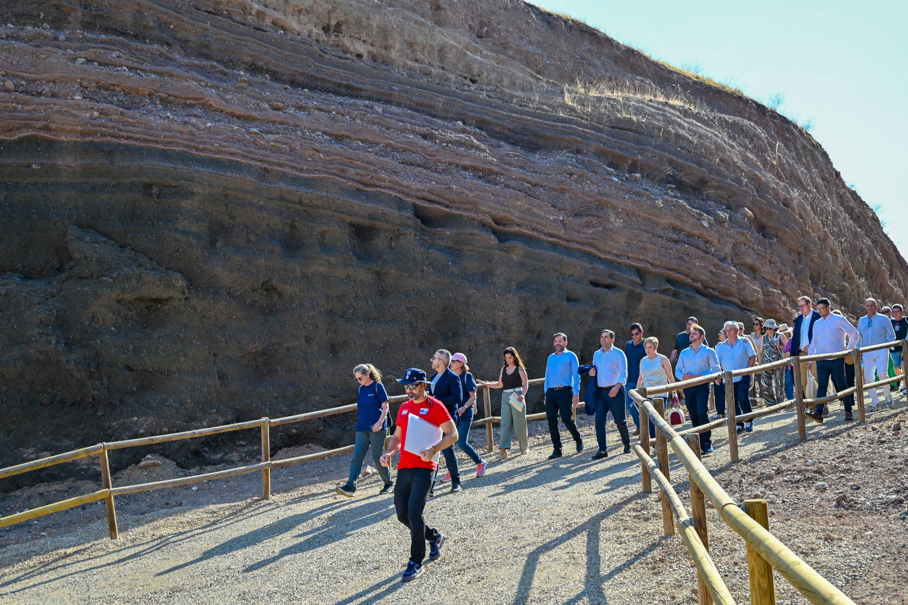 Valverde sitúa al volcán Cerro Gordo como uno de los grandes exponentes del potencial científico, cultural y turístico del Campo de Calatrava 3 Valverde sitúa al volcán Cerro Gordo como uno de los grandes exponentes del potencial científico, cultural y turístico del Campo de Calatrava
