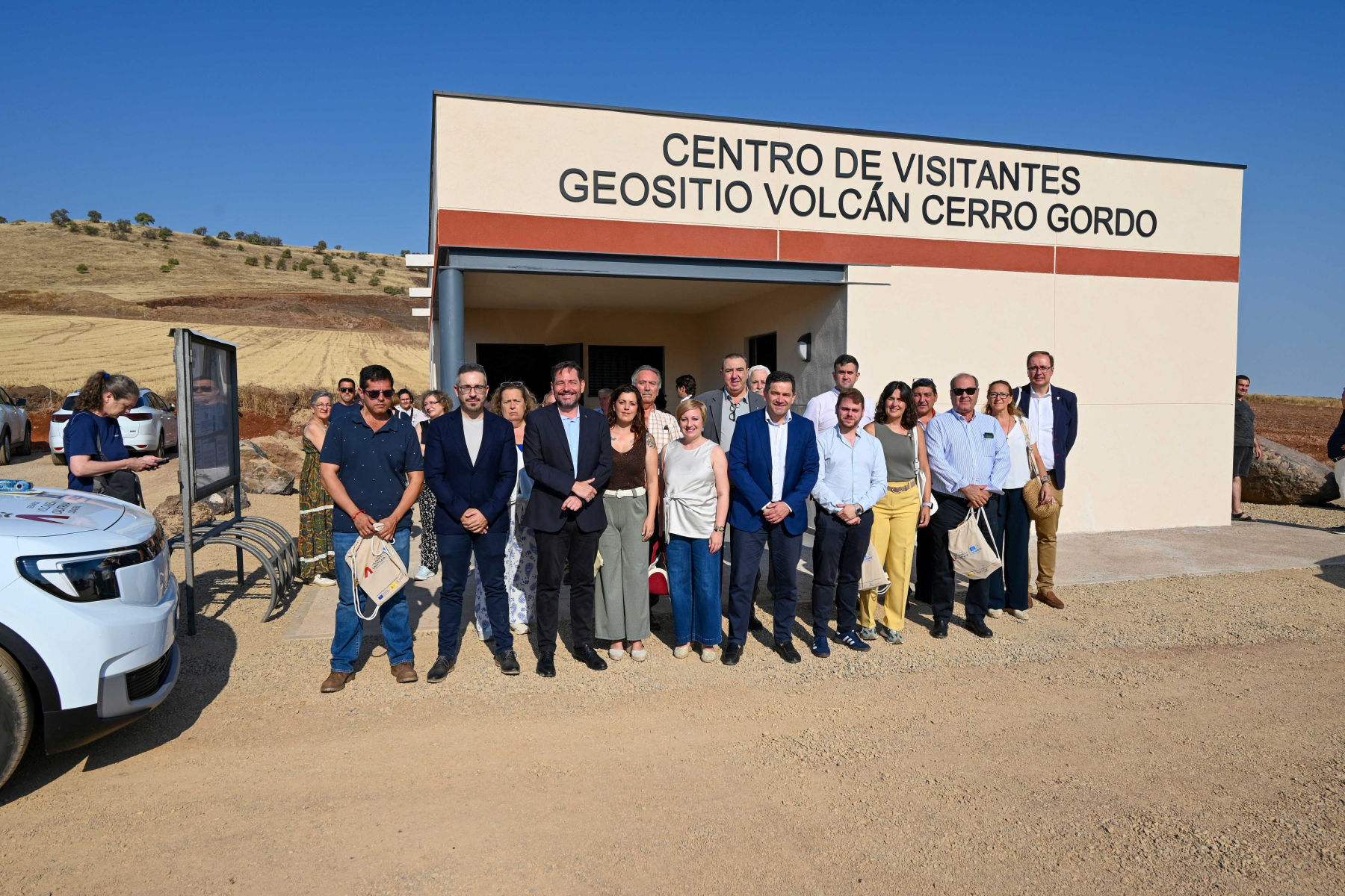 Valverde sitúa al volcán Cerro Gordo como uno de los grandes exponentes del potencial científico, cultural y turístico del Campo de Calatrava 1 Valverde sitúa al volcán Cerro Gordo como uno de los grandes exponentes del potencial científico, cultural y turístico del Campo de Calatrava
