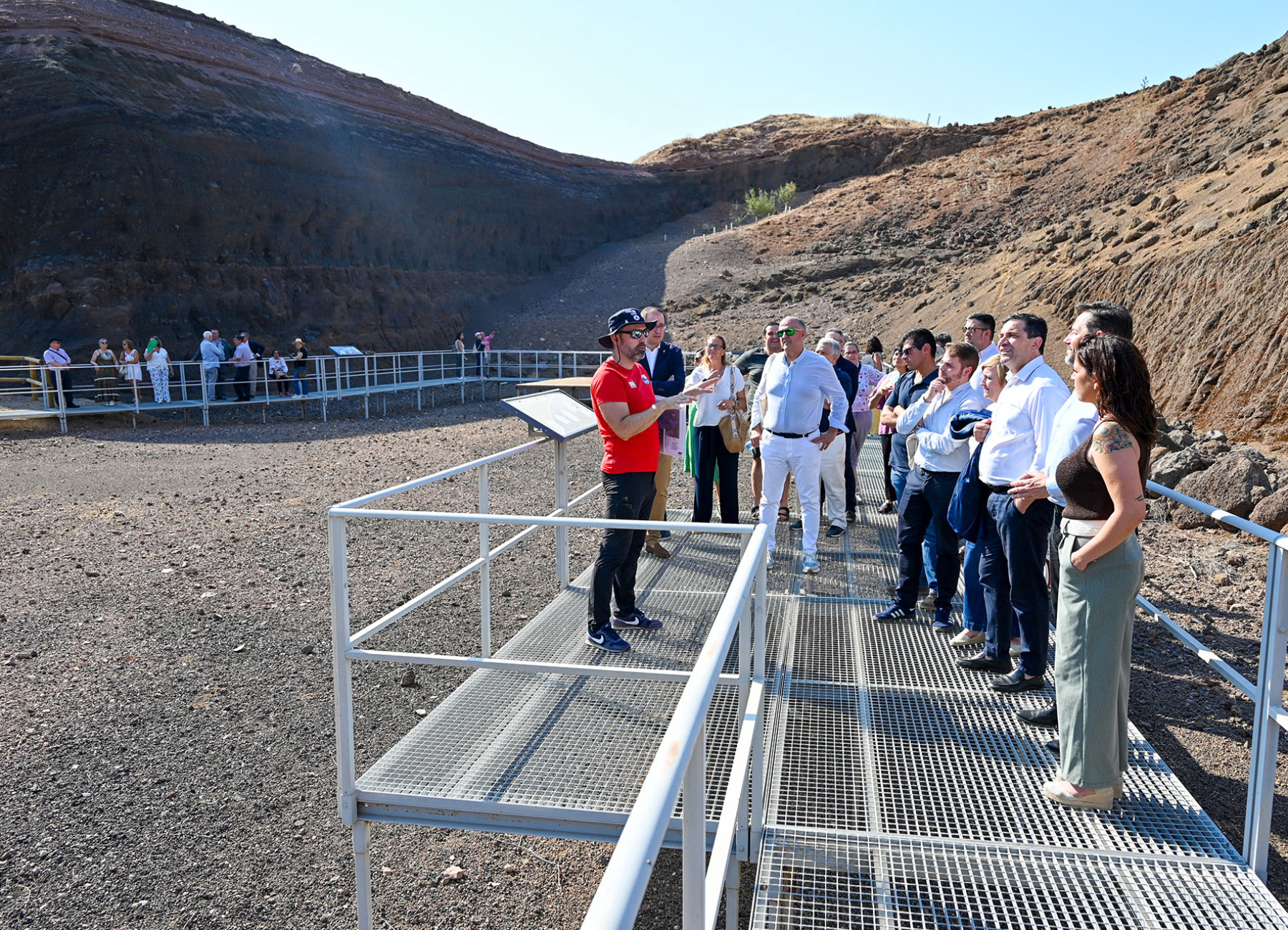 Valverde sitúa al volcán Cerro Gordo como uno de los grandes exponentes del potencial científico, cultural y turístico del Campo de Calatrava 4 Valverde sitúa al volcán Cerro Gordo como uno de los grandes exponentes del potencial científico, cultural y turístico del Campo de Calatrava