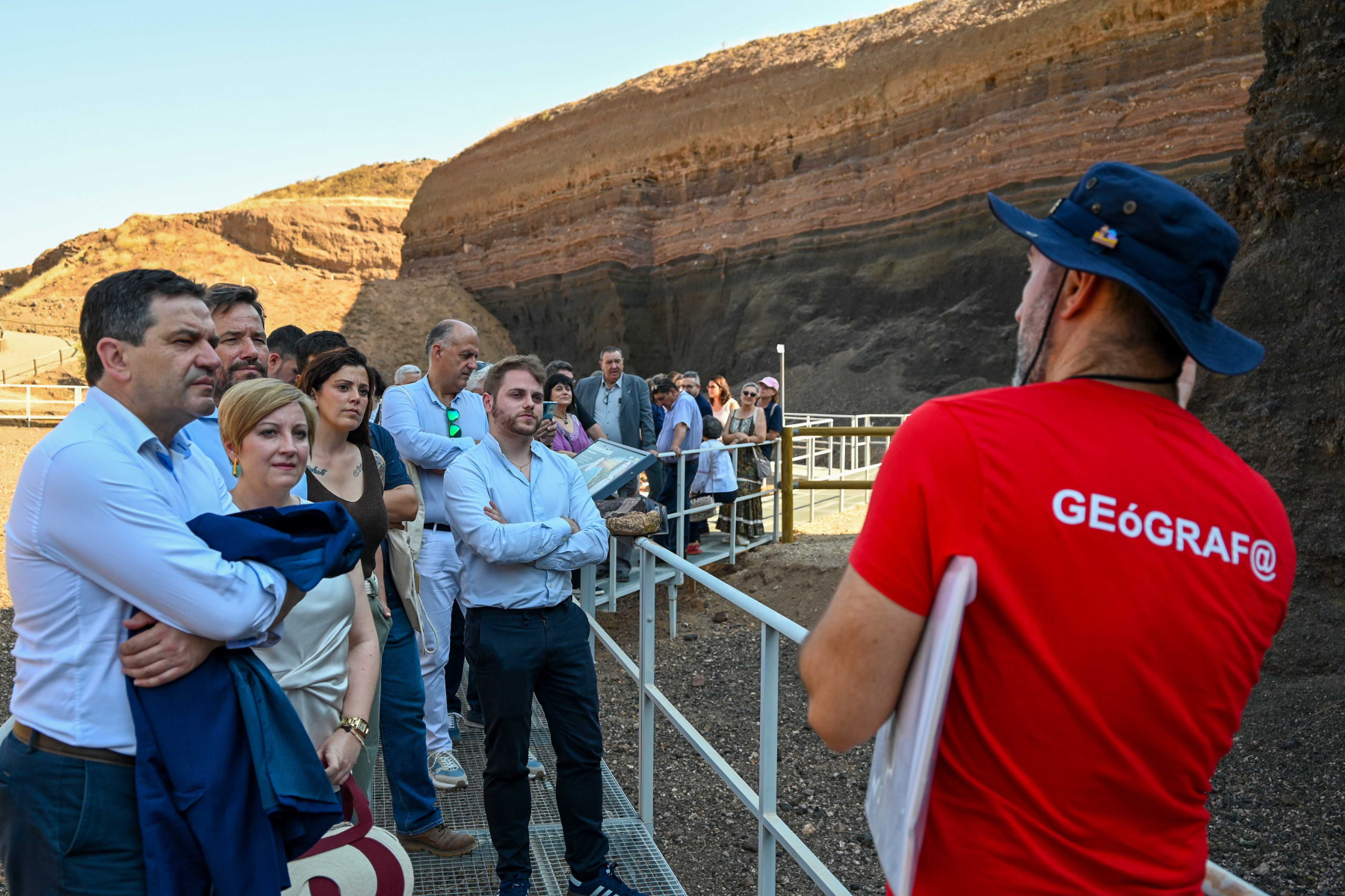Valverde sitúa al volcán Cerro Gordo como uno de los grandes exponentes del potencial científico, cultural y turístico del Campo de Calatrava 5 Valverde sitúa al volcán Cerro Gordo como uno de los grandes exponentes del potencial científico, cultural y turístico del Campo de Calatrava