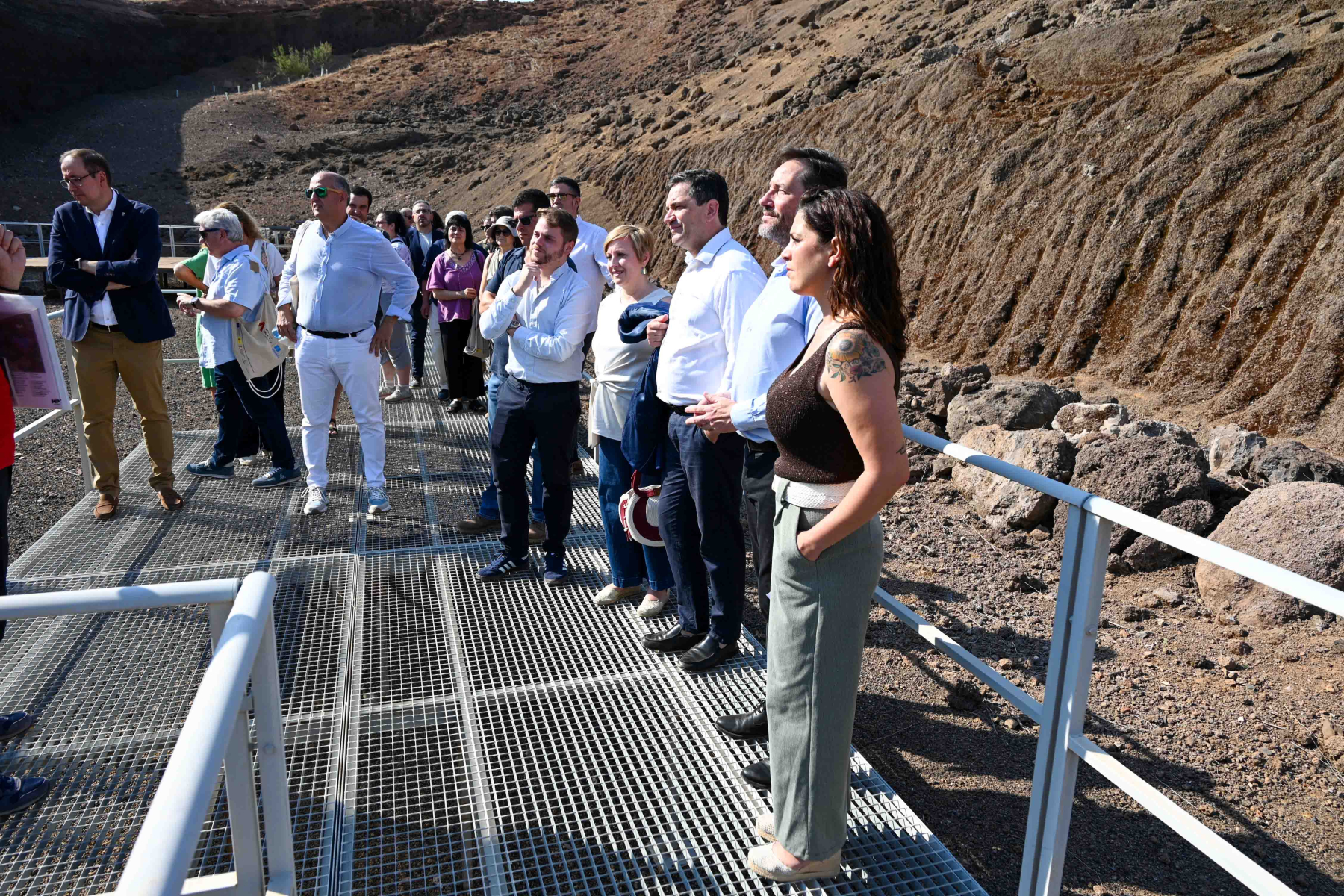 Valverde sitúa al volcán Cerro Gordo como uno de los grandes exponentes del potencial científico, cultural y turístico del Campo de Calatrava 14 Valverde sitúa al volcán Cerro Gordo como uno de los grandes exponentes del potencial científico, cultural y turístico del Campo de Calatrava