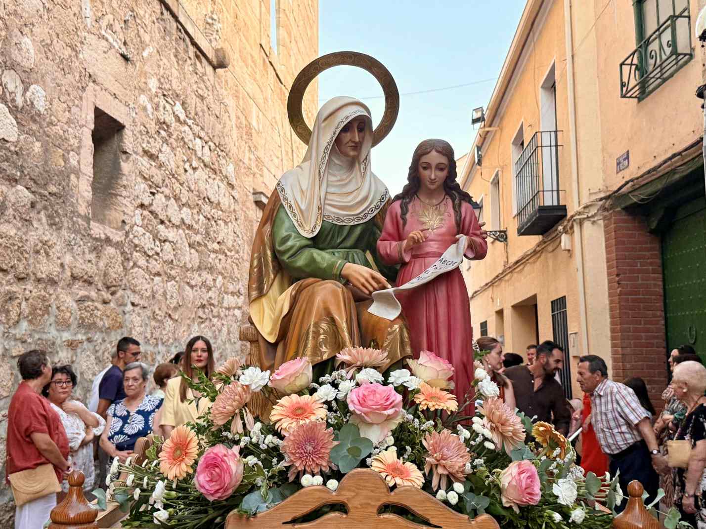 Villacañas celebra la festividad de Santa Ana con la tradicional procesión
